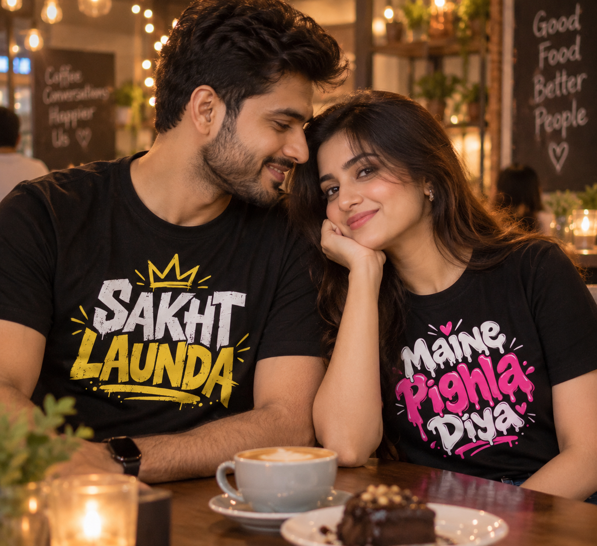 Sakht Launda & Pighla Diya | Desi Couple Tees