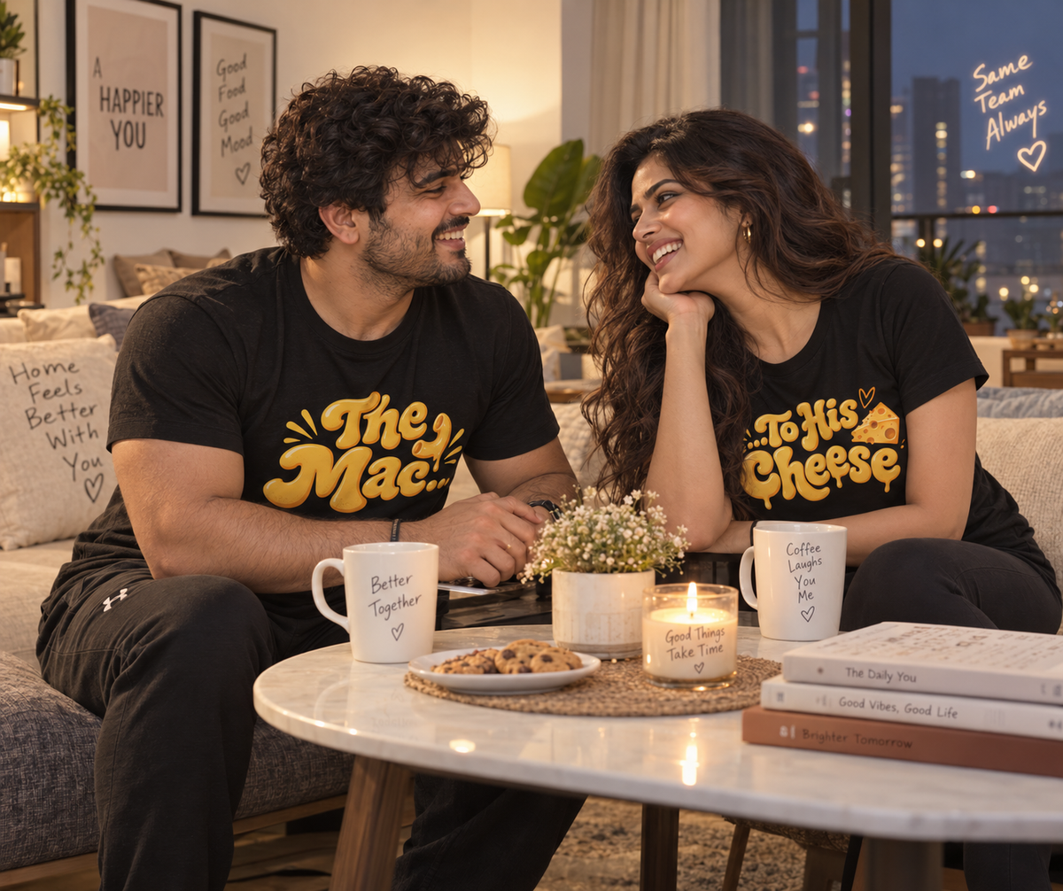 Mac & Cheese | Cute Matching Couple T-Shirts