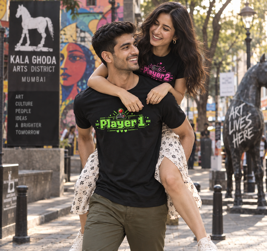 Player 1 & Player 2 | Gamer Couple Tees
