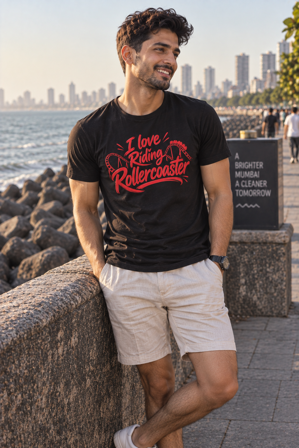 Wild Rollercoaster | Thrill-Seeker Couple Tees