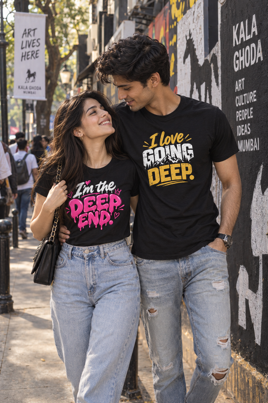 Going Deep | Naughty Desi Couple Shirts