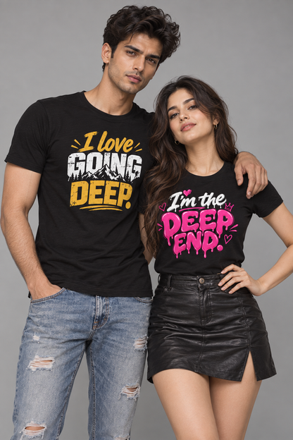Going Deep | Naughty Desi Couple Shirts