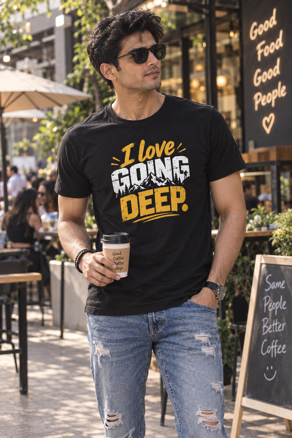 Going Deep | Naughty Desi Couple Shirts