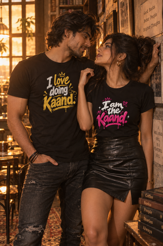 Doing Kaand | Epic Desi Couple Tees