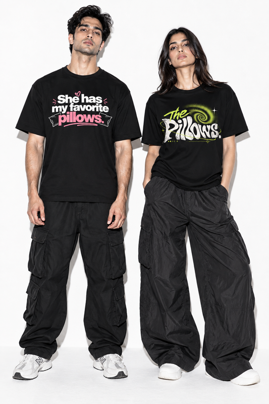 Favorite Pillows & The Pillows | Naughty Couple Tees